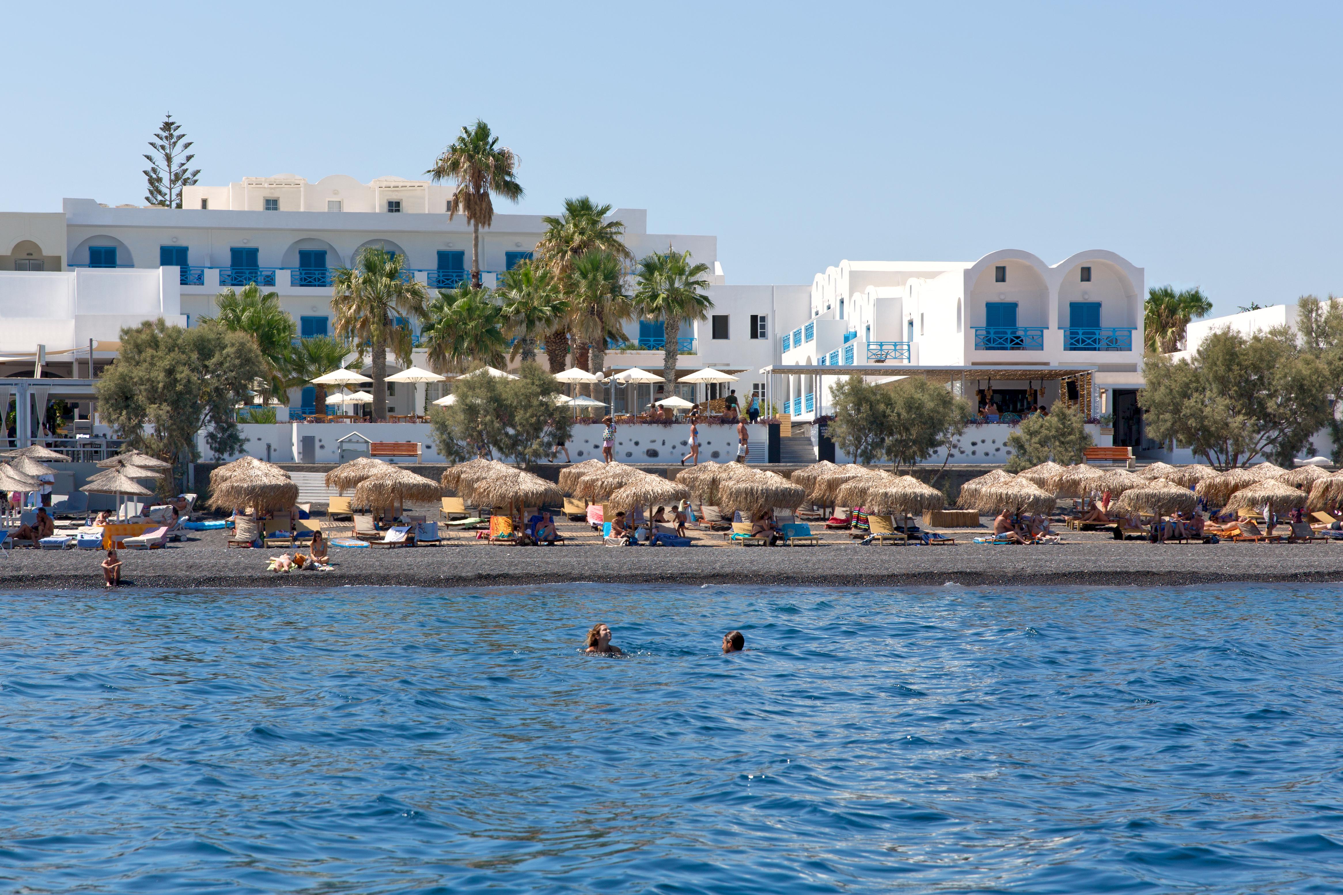 Kamari Beach Hotel エクステリア 写真