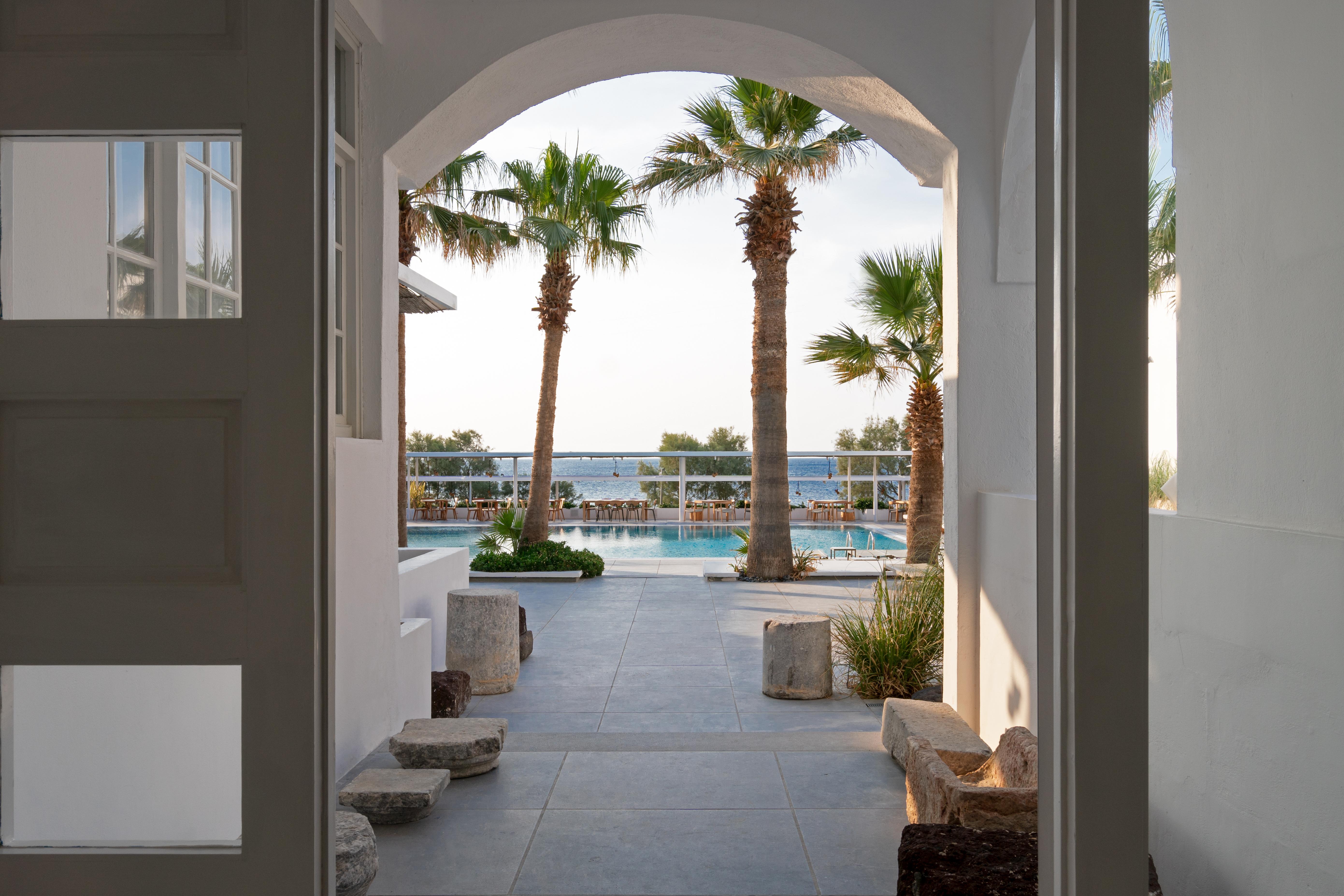 Kamari Beach Hotel エクステリア 写真