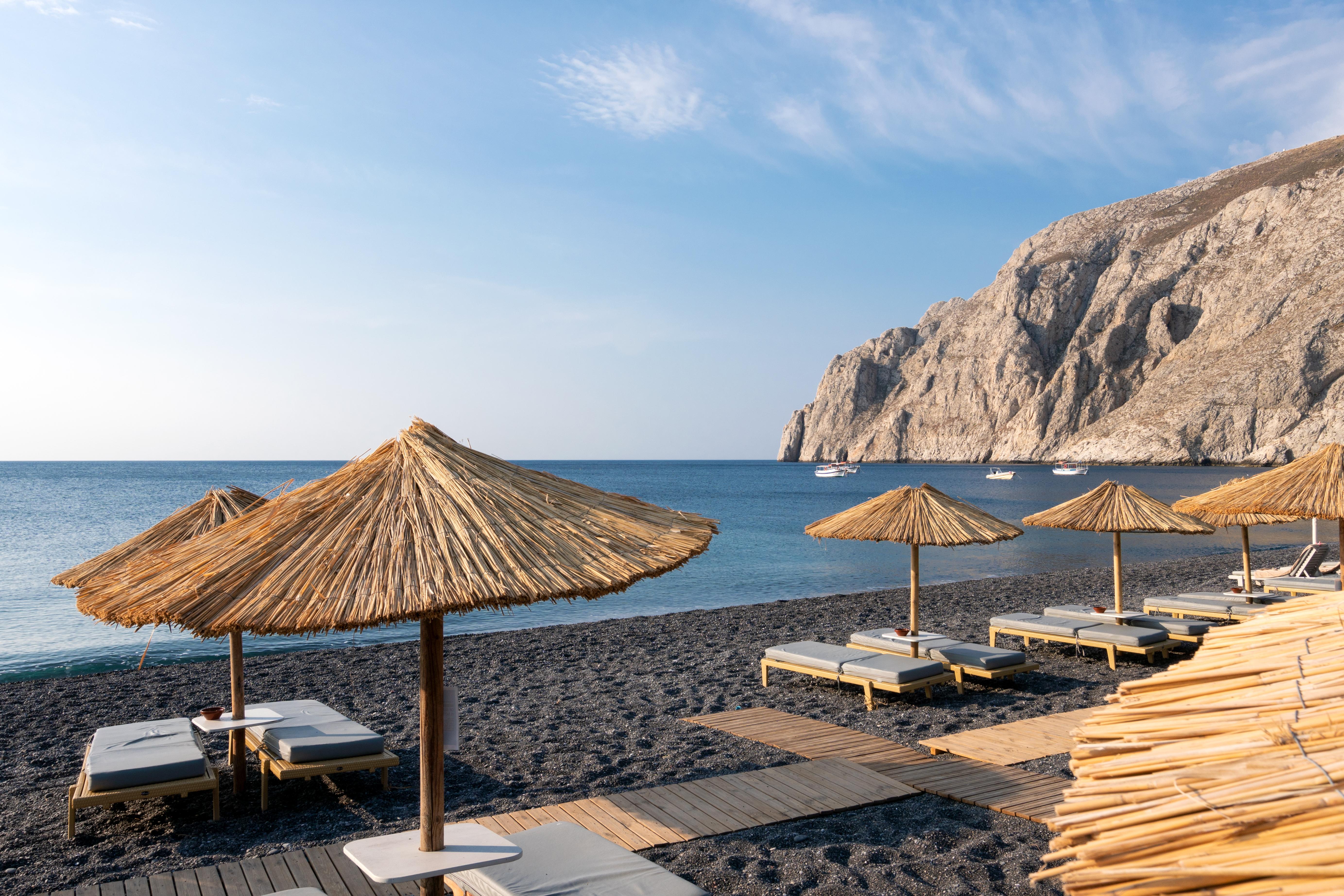 Kamari Beach Hotel エクステリア 写真
