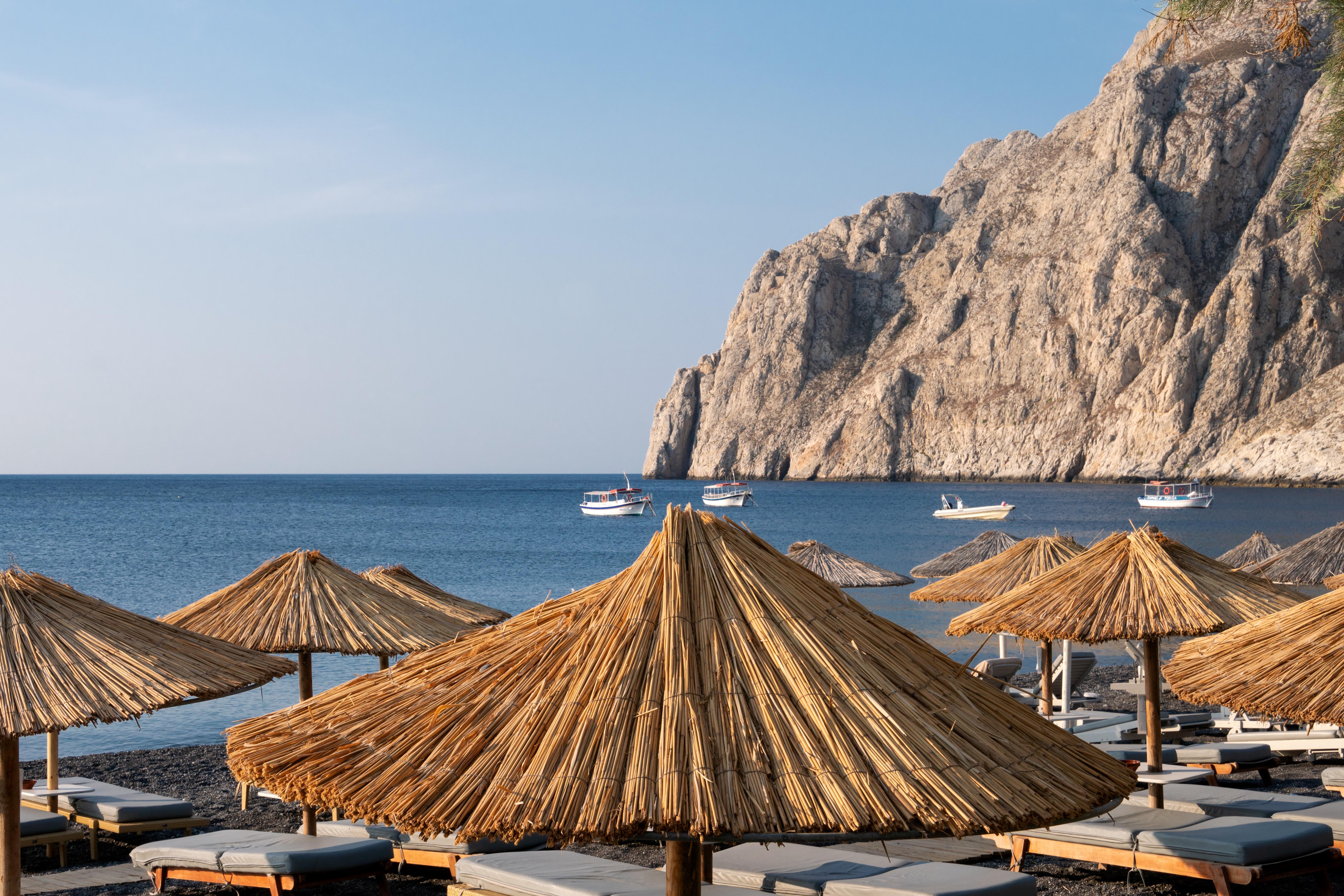 Kamari Beach Hotel エクステリア 写真