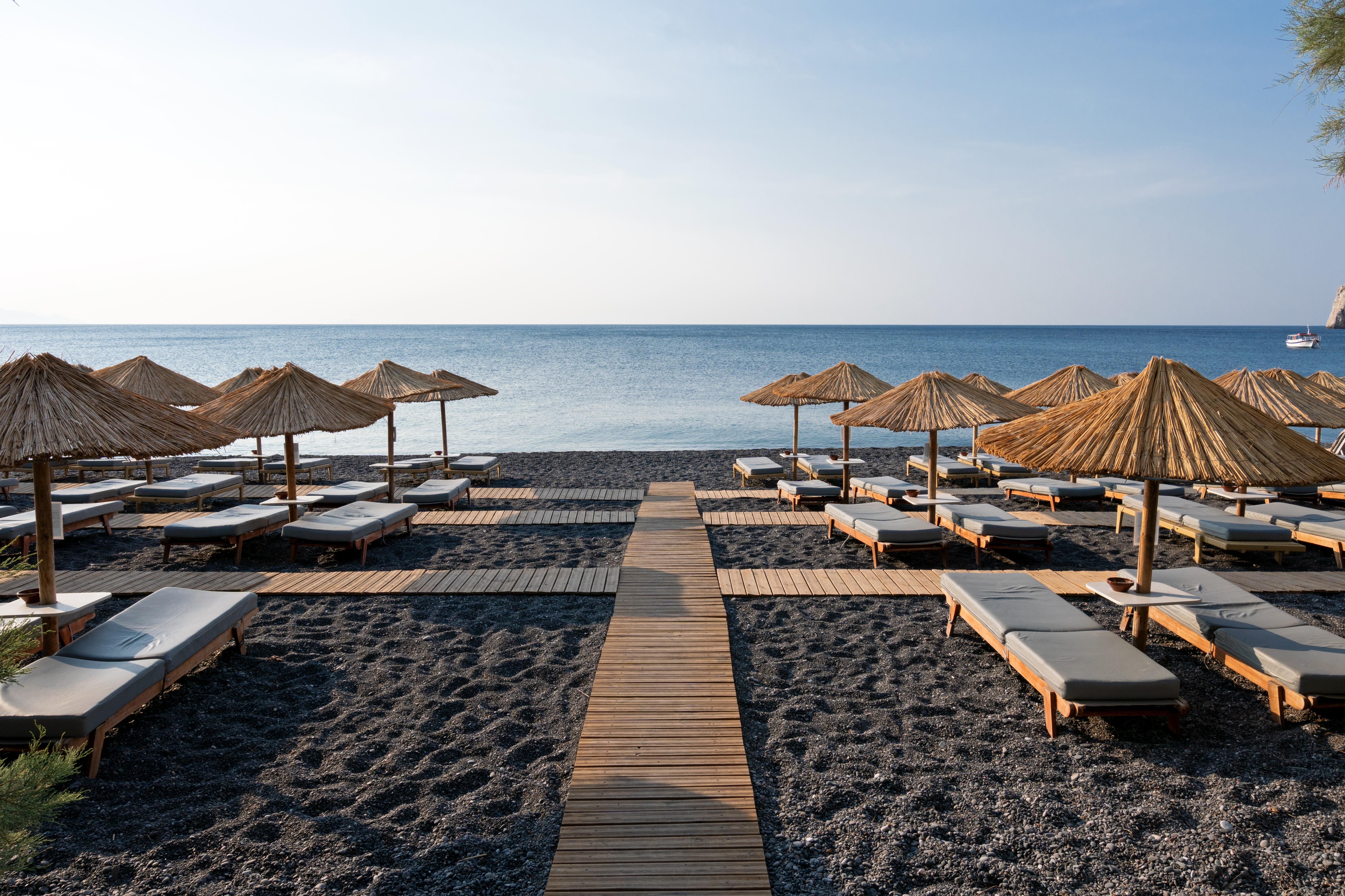 Kamari Beach Hotel エクステリア 写真